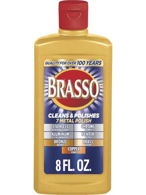 Tech Butiq Brasso Reckitt Benckiser 2660089334 Metal Oje Şişesi, 0,23 L