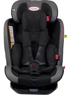Tech Butiq Holmer Kids Maxi Protect Aero 3D (360° Dönebilir) I-Size 0-36KG Oto Koltuğu Isofix/sps/sıp/latch (Siyah)