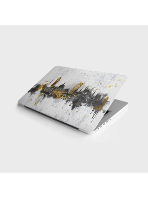 Tech Butiq Laptop Bilgisayar Notebook Pc Kaplama Etiketi Ünlü Simgeler