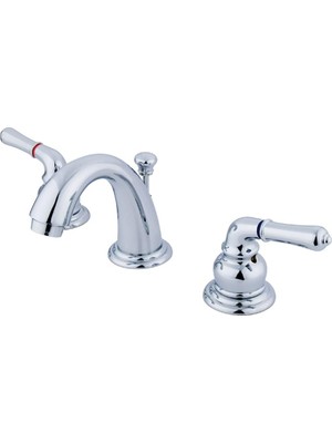 Tech Butiq GKB911 Magellan Mini Yaygın Lavabo Bataryası Perakende Açılır Pencereli, 3-3/4 Inç Emzik Erişimi, Parlak Krom