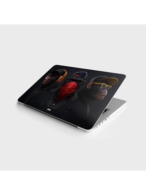 Tech Butiq Laptop Bilgisayar Notebook Pc Kaplama Etiketi Üç