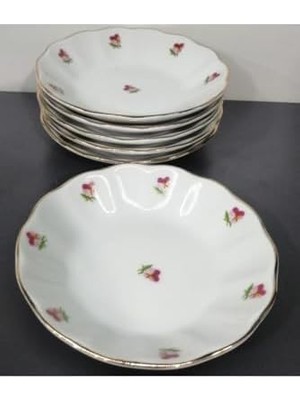 Tech Butiq Porselen 6'lı Hercai Çay Tabak 11 cm 8690150802242