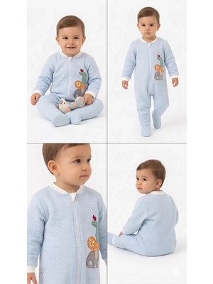 Beruflic 6/48 Ay Kapitoneli Nakışlı Bebek Uyku Tulumu