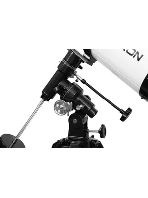 Tech Butiq Kepler 130EQ Refraktör Teleskop 130MM Açıklık 6,5mm Göz Merceği (100X) 25MM Göz Merceği (26X) 2x Barlow Lens Bulucu Dürbün Ekvatoryal Kundak