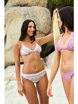 Penti Liriane Üçgen Fit Çiçekli Bikini Üstü