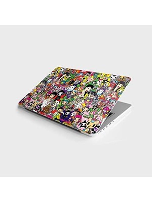 Tech Butiq Laptop Bilgisayar Notebook Pc Kaplama Etiketi Tokidoki