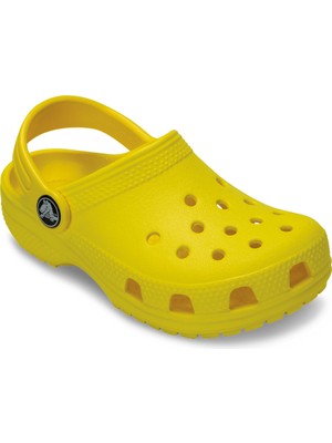Crocs 206990-7C1 Toddler Classic Clog Çocuk Terlik Sarı Renk Hafif ve Rahat Tasarım