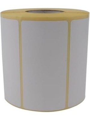 Tech Butiq Eko Termal Etiket 100MM x 50MM Ruloda 1000 Adet 40MM Çapında Direk Termal Transfer Etiketi