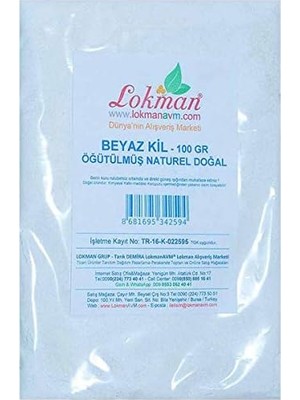 Tech Butiq Lokmanavm Beyaz Kil 100GR