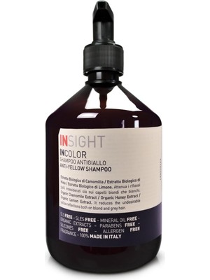 Tech Butiq Insight Incolor Anti-Yellow Sarı Yansıma Önleyici Şampuan 400 ml