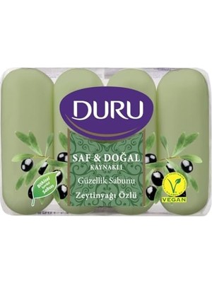 Tech Butiq Saf&dogal Zeytinyağlı Sabun, 70 Gramx4