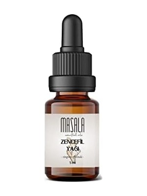 Tech Butiq Masala Saf Zencefil Yağı 5 ml - (Ginger Oil)