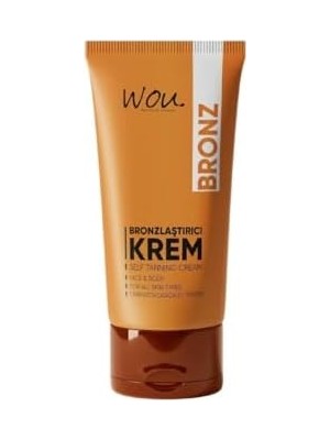 Tech Butiq Wou Bronzlaştırıcı Krem 50ML (Güneşsiz)