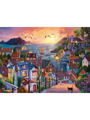 Tech Butiq Puzzle - Sahilde Günbatımı / 1000 Parça, #1098
