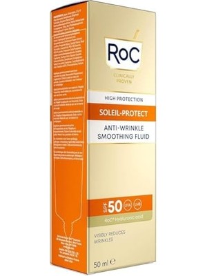 Tech Butiq Roc Soleil-Protect Kırışıklık Karşıtı Likit Yüz Güneş Kremi SPF50 50 ml