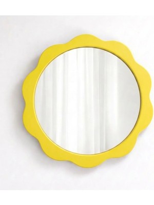 Ortakçı Design Echo Deco Core - Modern Dalgalı Çerçeve Ayna | Dekoratif Mdf Ayna