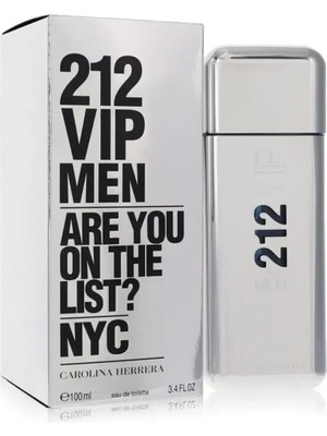 Tech Butiq Carolina Herrera 212 Vip Men Edt 100 ml Parfüm
