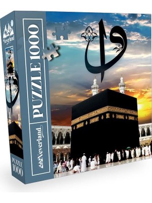 Tech Butiq Neverland 1000 Parça - The Holy Kaaba (Kutsal Kabe)