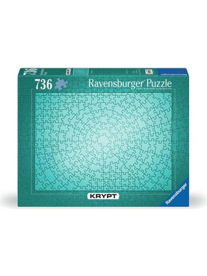 Tech Butiq , 736P Puzzle Krypt Metalik Mint, Yetişkin Puzzle