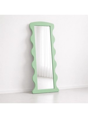 Ortakçı Design Bubble Edge – Dalgalı Boy Aynası | Modern Dekoratif Mdf Ayna