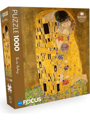 Tech Butiq Blue Focus 1000 Parça Puzzle - The Kıss