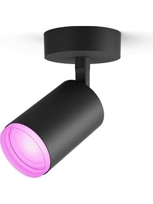 Tech Butiq Hue Fugato Akıllı LED Spot Lamba 1X4.2W (Siyah) V2
