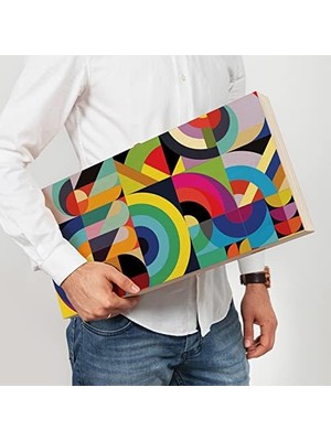 Tech Butiq Retro Tasarımlı El Yapımı Tavla Seti 25 x 48 x 6,5 cm Huş Malzeme