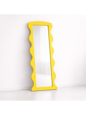 Ortakçı Design Echo Deco Bubble Edge – Dalgalı Boy Aynası | Modern Dekoratif Mdf Ayna