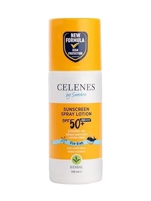 Tech Butiq Herbal Spf 50+ Çocuk Güneş Koruyucu Losyon Sprey (150 Ml)