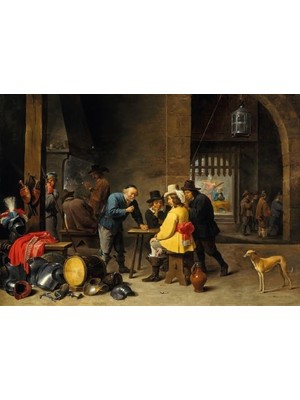 Tech Butiq 22518 Guardroom With The Deliverance Of Saint Peter 2000 Parça Puzzle