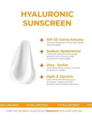 Tech Butiq Hyaluronik 50 Spf Güneş Kremi: Yoğun Nemlendirici & Yüksek Koruma