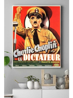 Tech Butiq (PSTER15688) The Dictator-Büyük Diktatör Film Afişi Kanvas Tablo 21 x 30