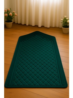 Higliving Kadife Seccade Kaymaz Lateks Taban Ortopedik Destekli 70X120