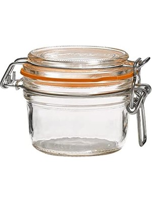 Tech Butiq Le Parfait Super Terrines Klipsli/contalı Cam Kavanoz 125 ml (6 Adet)