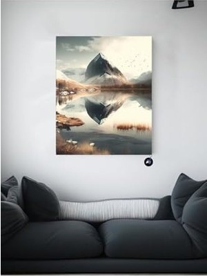 Tech Butiq (PSTER21027) Kuzey Kuşları Iskandinav Tarzı Poster 60 x 90