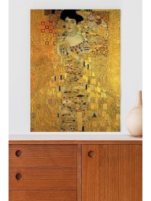 Tech Butiq (PSTER19971) Adele Bloch Bauerin Portresi - Klimt Sanatsal Poster 90 x 130
