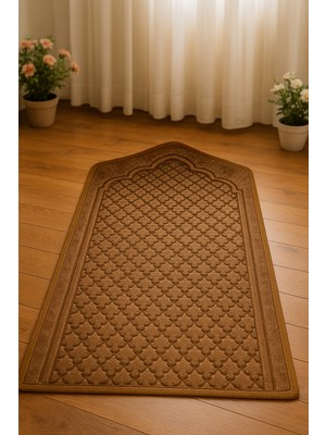 Higliving Kadife Seccade Kaymaz Lateks Taban Ortopedik Destekli 70X120