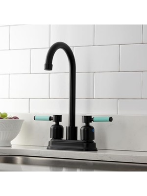 Tech Butiq KB8490DKL Bar Musluk, Mat Siyah, 11,56 x 9,31 x 4,75