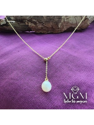 Tedarik Inci Kolye Gold Najmaddin
