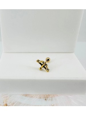Tedarik Tragus Kıkırdak Küpesi Najmaddin
