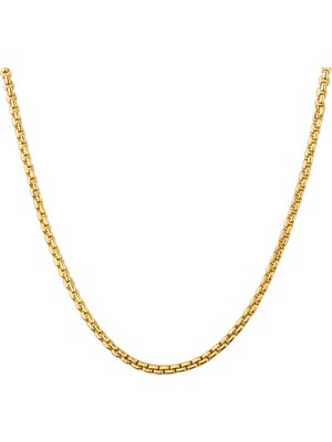 goldkupe 14 Ayar 45 cm Küp Altın Zincir Kolye 1,83 gr