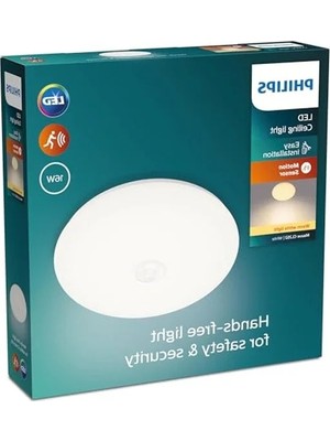 Die Grup Hareket Sensörlü Yuvarlak Tavan Lambası, 16W