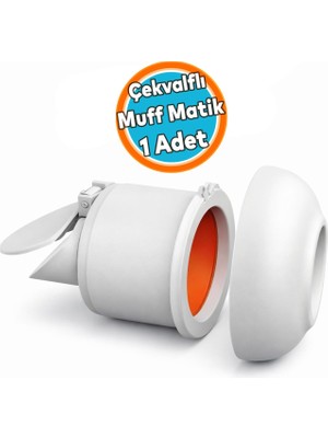 Nzb Çekvalflı Muff Conta Kötü Koku Böcek Kirli Su Önleyici Lavabo Gider Aparatı