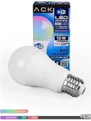 Ack 12W LED A60 E27 Ampul 4000K Naturel Beyaza A13-01221