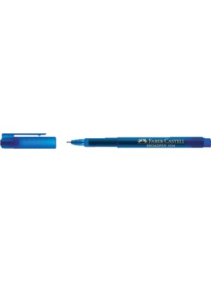 Faber-Castell Keçe Uç Broadpen Kalem Mavi
