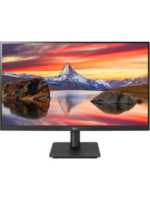LG 24MP400-B 23.8'' IPS Monitör 1920x1080 Çözünürlük 75Hz Yenileme Hızı ile Ev Kullanıcıları İçin