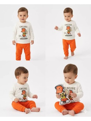 Beruflic 6/24 Ay Baskılı Basic Bebek Takımı