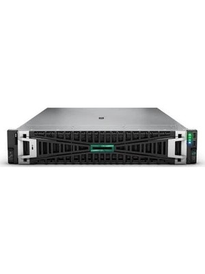 Hpe DL380 G11 Xeon Gold 6530 P81787-425 64GB Ddr5 RDIMM-2X480GB SSD-2X1000W Rack Sunucu