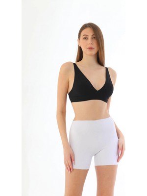 MiraLive Beyaz  2703 Lazer Kesim Iz Yapmaz Hayalet Boxer