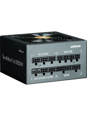 Zalman 850W 80+ Gold ZM850-TMX2SE (Teramaxııse) Pcıe 5.1 Tam Modüler Power Supply